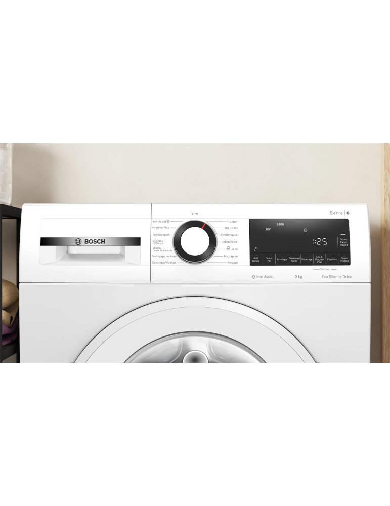 Bosch Serie 6 WGG244Z3FR machine à laver Charge avant 9 kg 1351 tr/min Blanc