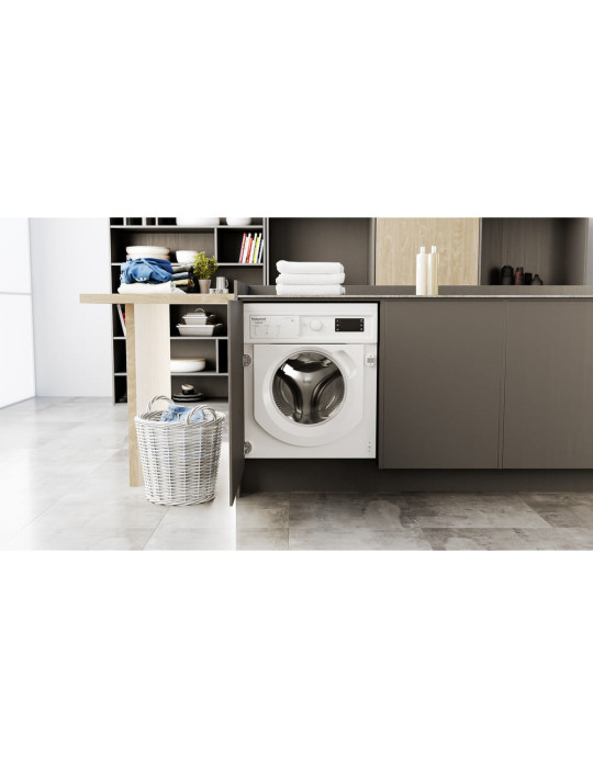 Hotpoint BI WMHG 81284 EU machine à laver Charge avant 8 kg 1200 tr/min Blanc