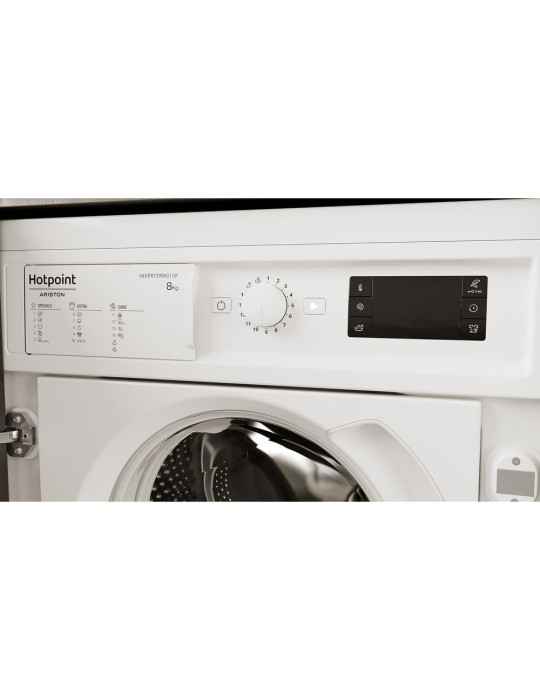 Hotpoint BI WMHG 81284 EU machine à laver Charge avant 8 kg 1200 tr/min Blanc