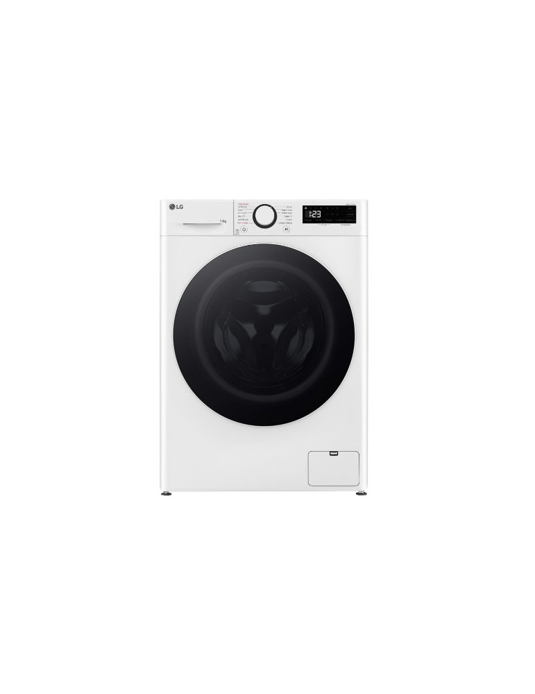 LG F34R50WHS machine à laver Charge avant 13 kg 1360 tr/min Blanc