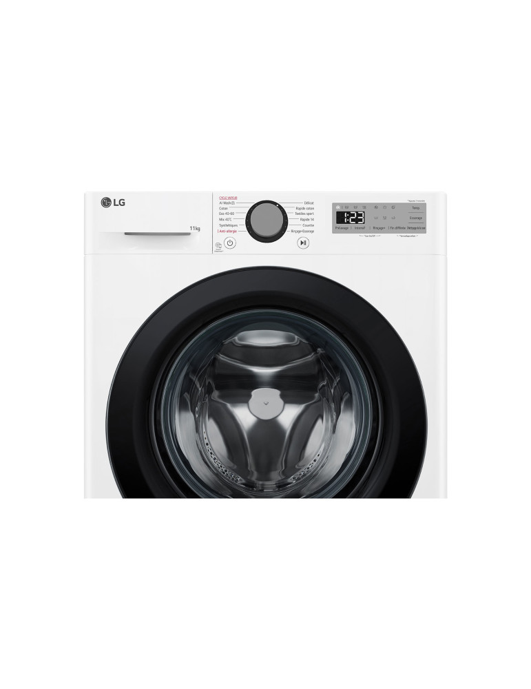 LG F14R15WHS machine à laver Charge avant 11 kg 1350 tr/min Blanc