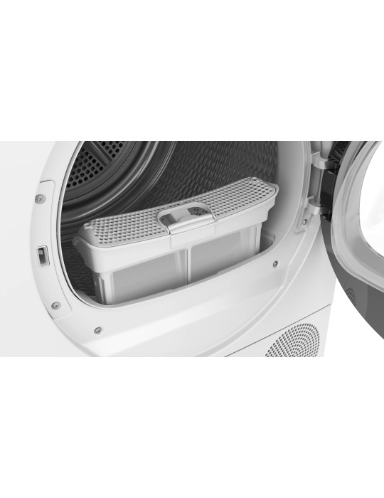 Bosch Serie 6 WQG133DTFR sèche-linge Pose libre Charge avant 8 kg Blanc