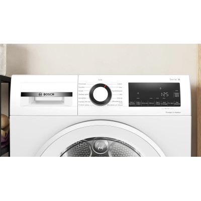 Bosch Serie 6 WQG1420DFR sèche-linge Pose libre Charge avant 9 kg Blanc 2