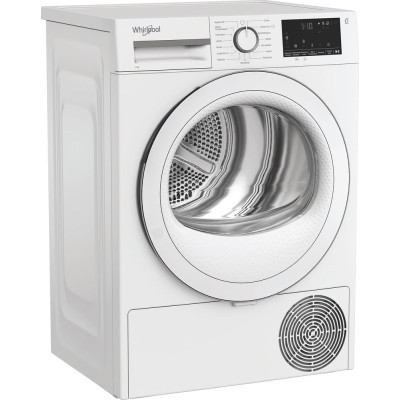 Whirlpool CWSD83MWWSFR sèche-linge Pose libre Charge avant 8 kg Blanc
