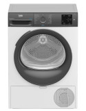 Beko D3H29D93S sèche-linge Pose libre Charge avant 9 kg Gris, Blanc