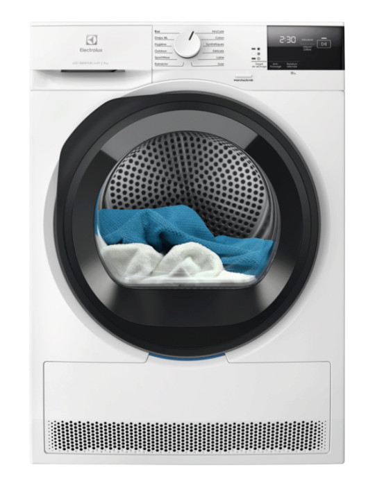 Electrolux EW6HI6295BN sèche-linge Pose libre Charge avant 9 kg Blanc
