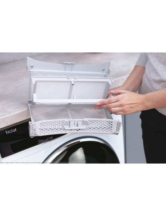 Haier HD90-A2939 sèche-linge Pose libre Charge avant 9 kg Blanc