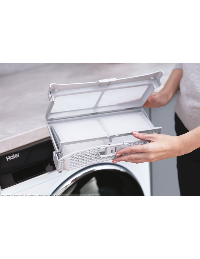 Haier HD90-A2939 sèche-linge Pose libre Charge avant 9 kg Blanc
