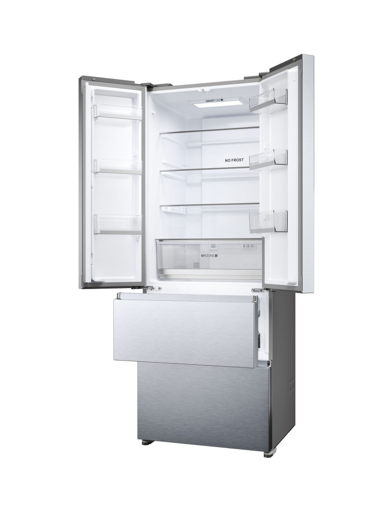 Haier HFR5719ENMG Pose libre 446 L Argent