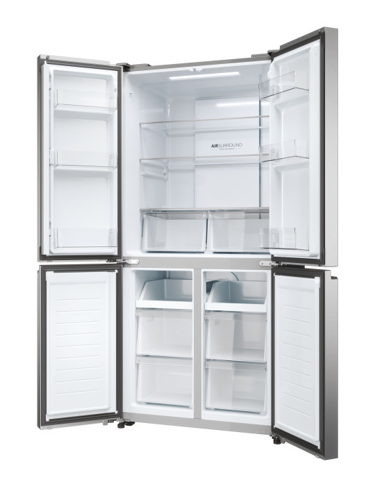Haier HCR3818ENMM Pose libre 467 L Platine, Acier inoxydable