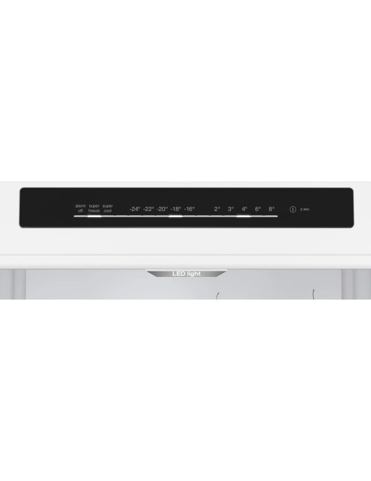 Bosch Serie 4 KGN392WCF réfrigérateur-congélateur Pose libre 363 L Blanc