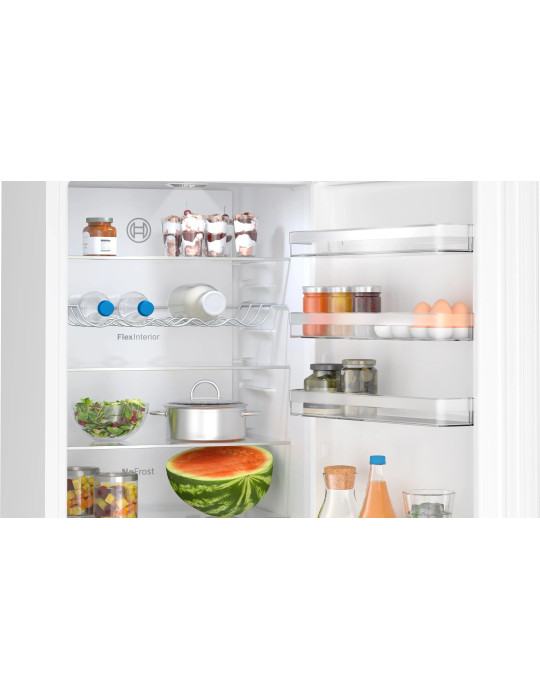 Bosch Serie 4 KGN392WCF réfrigérateur-congélateur Pose libre 363 L Blanc