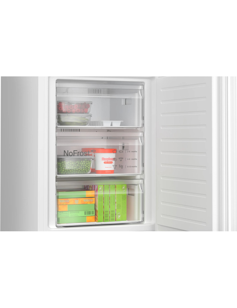 Bosch Serie 4 KGN392WCF réfrigérateur-congélateur Pose libre 363 L Blanc
