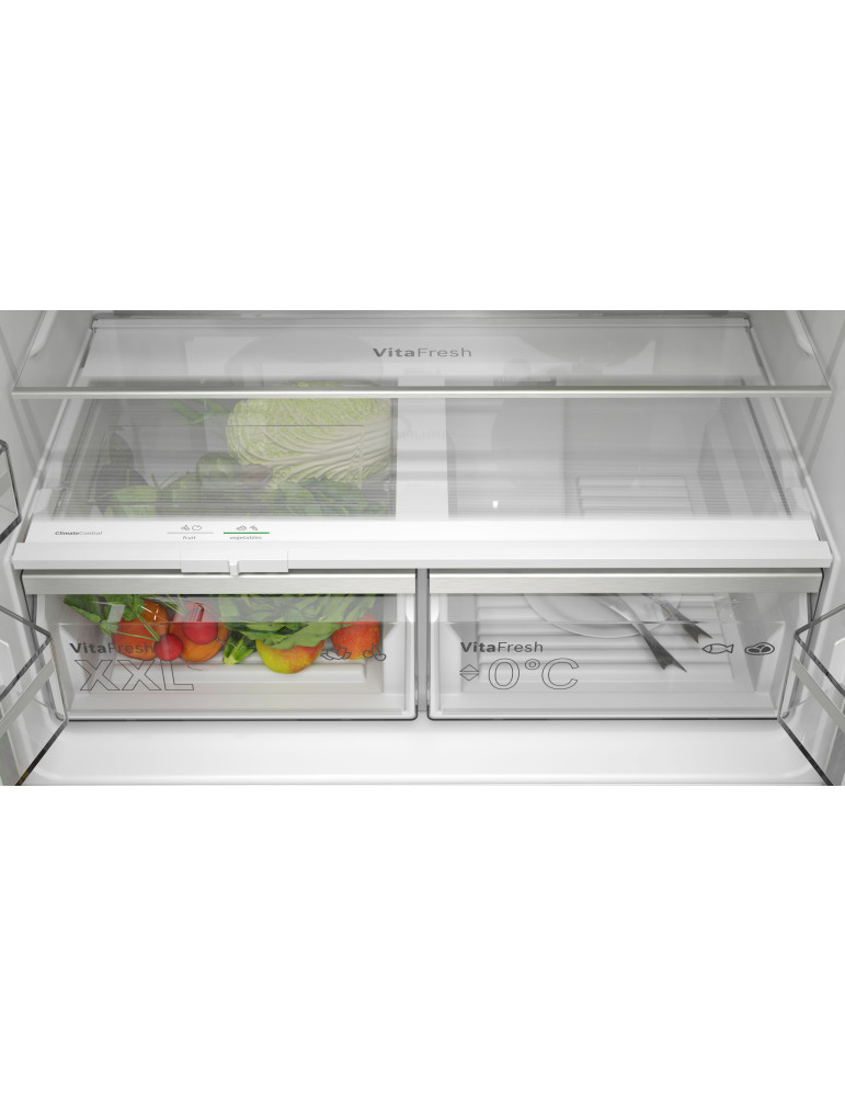 Bosch Serie 6 KFN96AXEA frigo américain Pose libre 605 L Noir
