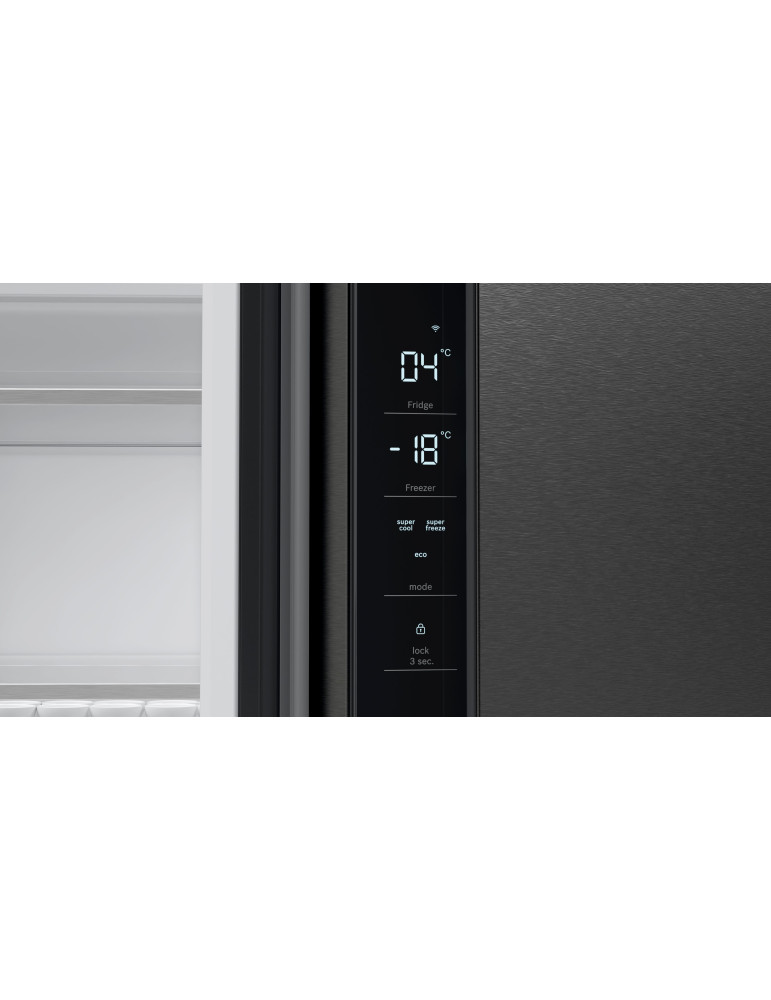 Bosch Serie 6 KFN96AXEA frigo américain Pose libre 605 L Noir