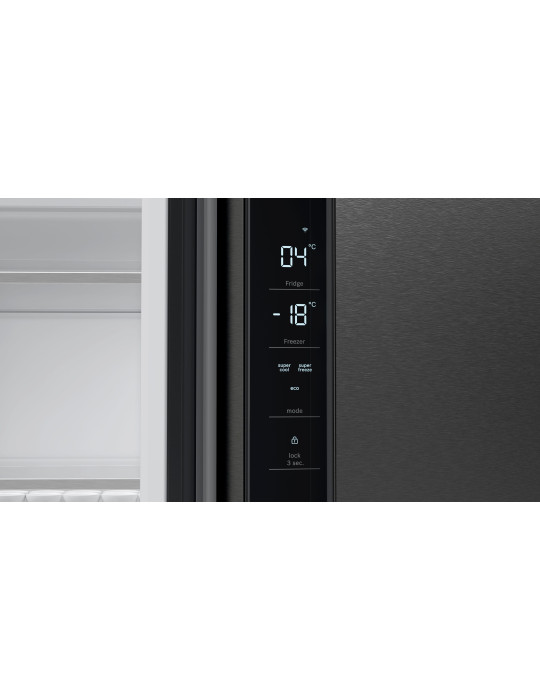 Bosch Serie 6 KFN96AXEA frigo américain Pose libre 605 L Noir