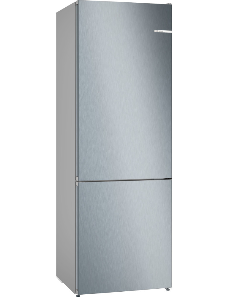 Bosch Serie 4 KGN492LDF réfrigérateur-congélateur Pose libre 440 L Acier inoxydable