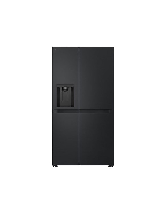 LG GSLC40EPPE frigo américain Pose libre 638 L Noir, Graphite