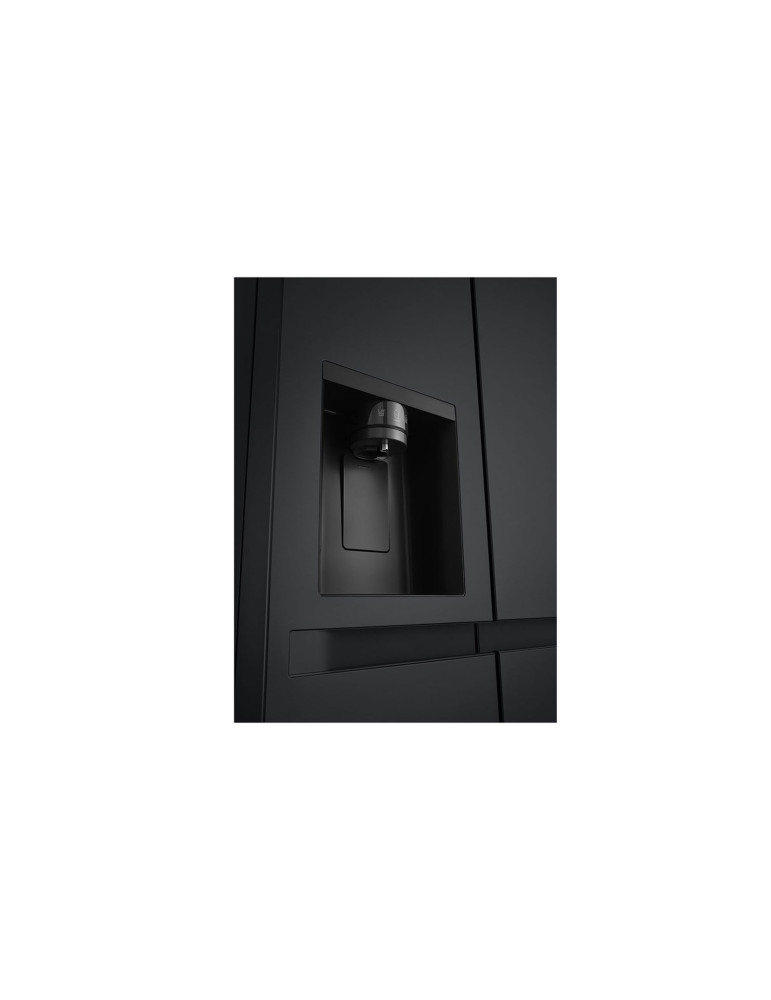 LG GSLC40EPPE frigo américain Pose libre 638 L Noir, Graphite
