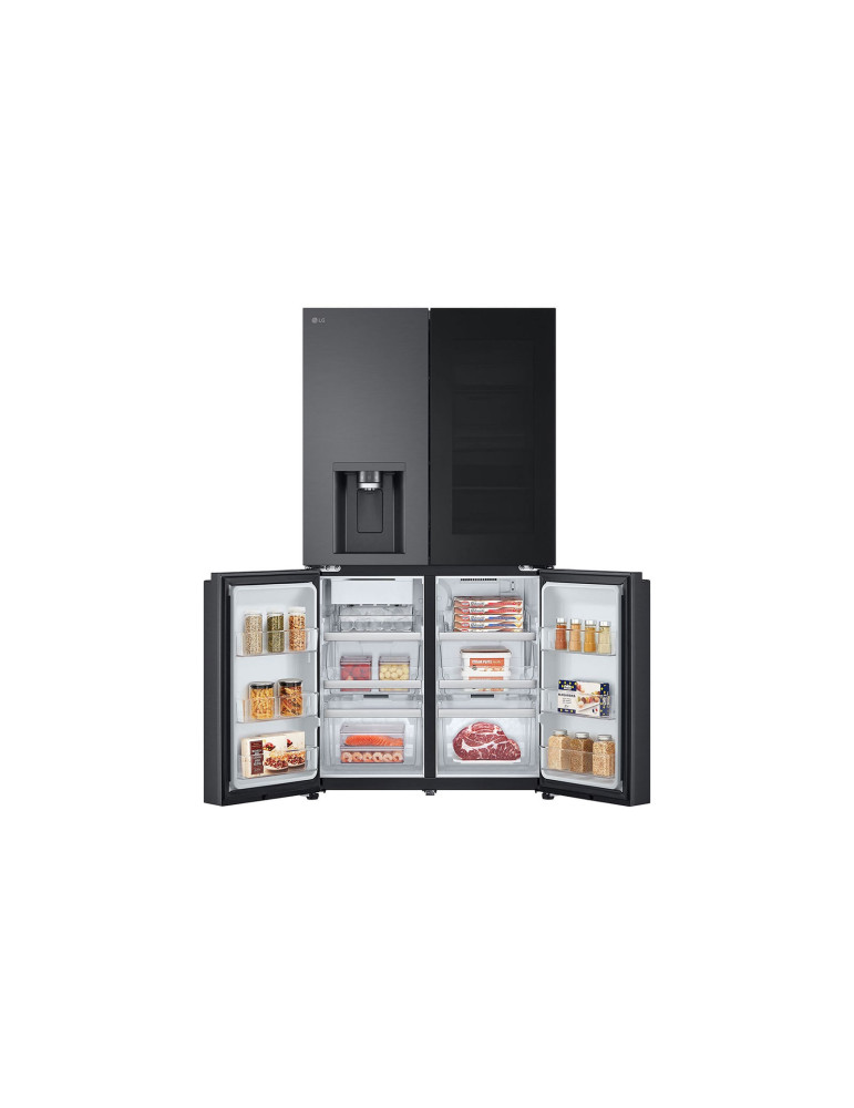 LG GMG960EVEE frigo américain Pose libre 638 L Noir