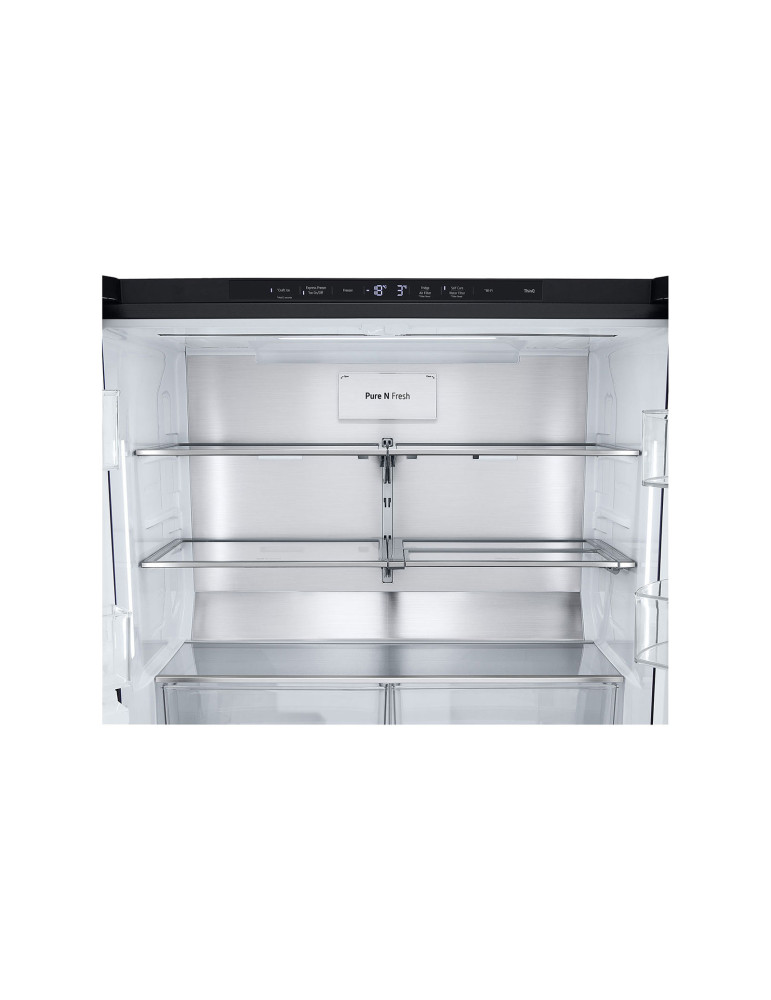 LG GMG960EVEE frigo américain Pose libre 638 L Noir
