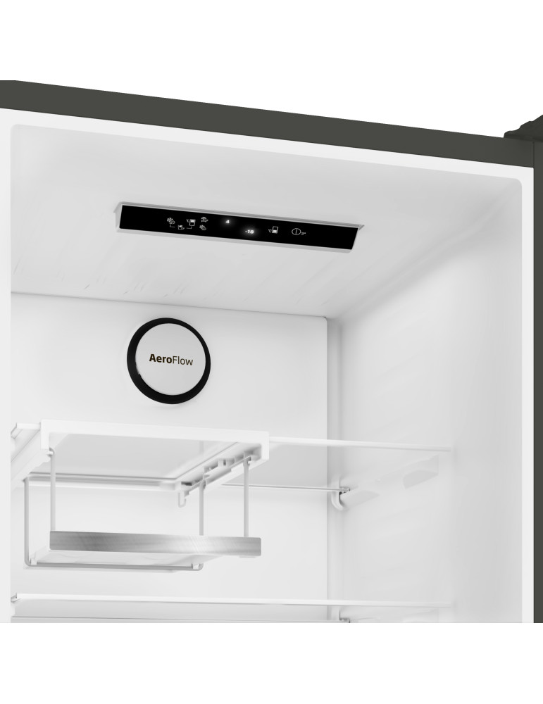 Beko B5RCNE366HG réfrigérateur-congélateur Pose libre 316 L Gris