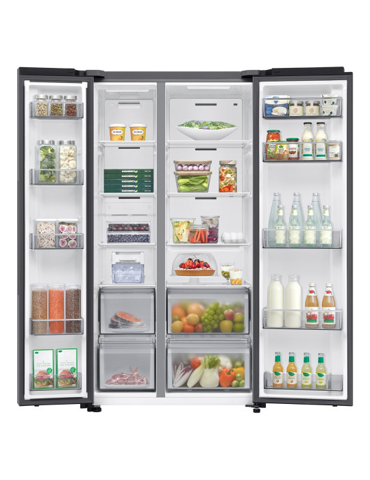 Samsung Series 7 RS70F65QET frigo américain Pose libre 659 L Acier inoxydable