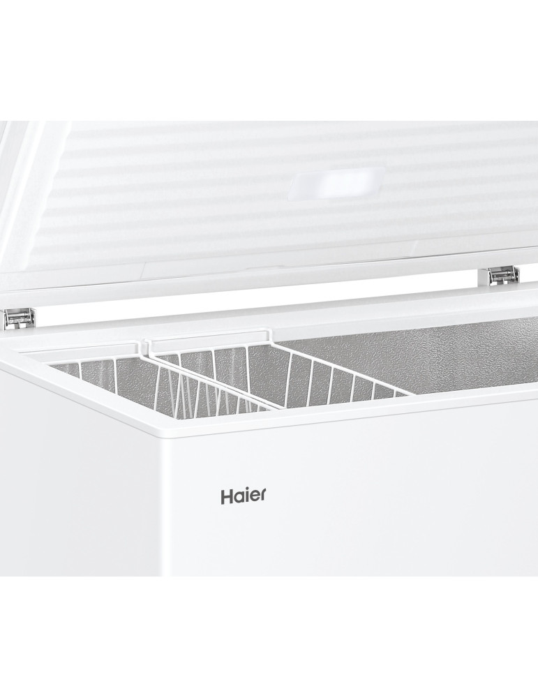 Haier HCE301E Congélateur coffre Pose libre 300 L Blanc