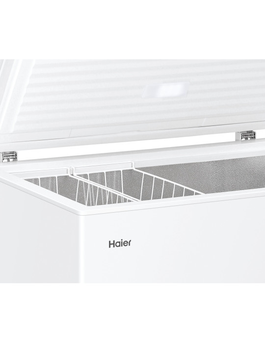 Haier HCE301E Congélateur coffre Pose libre 300 L Blanc