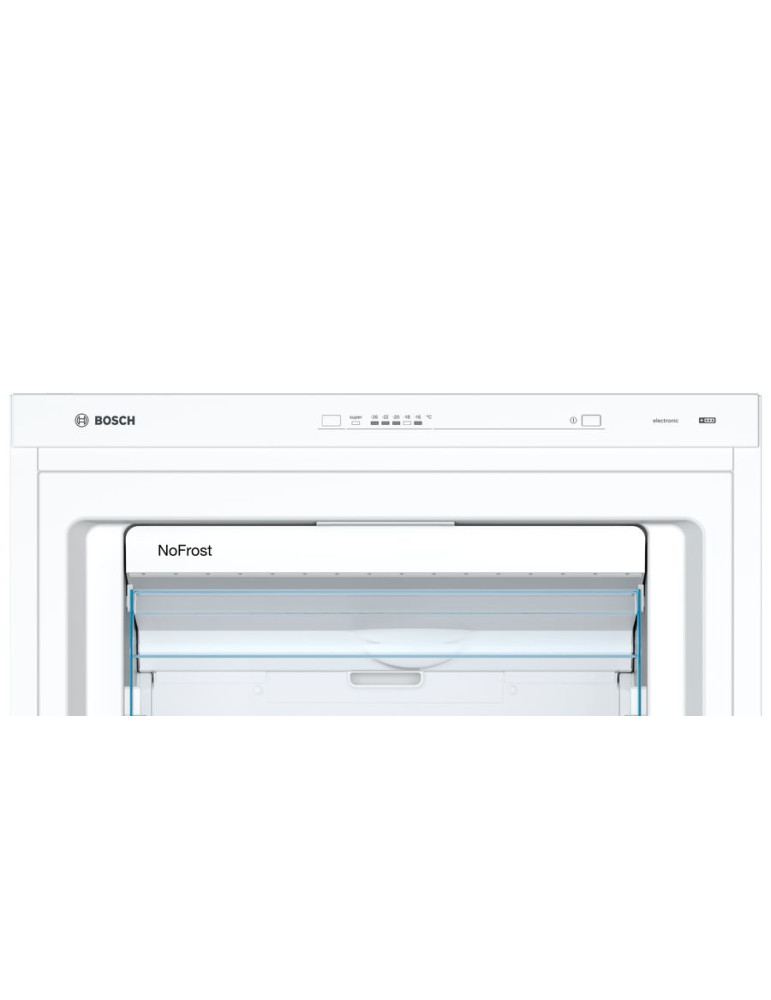 Bosch Serie 4 GSN58VWEV congélateur Congélateur vertical Pose libre 366 L Blanc