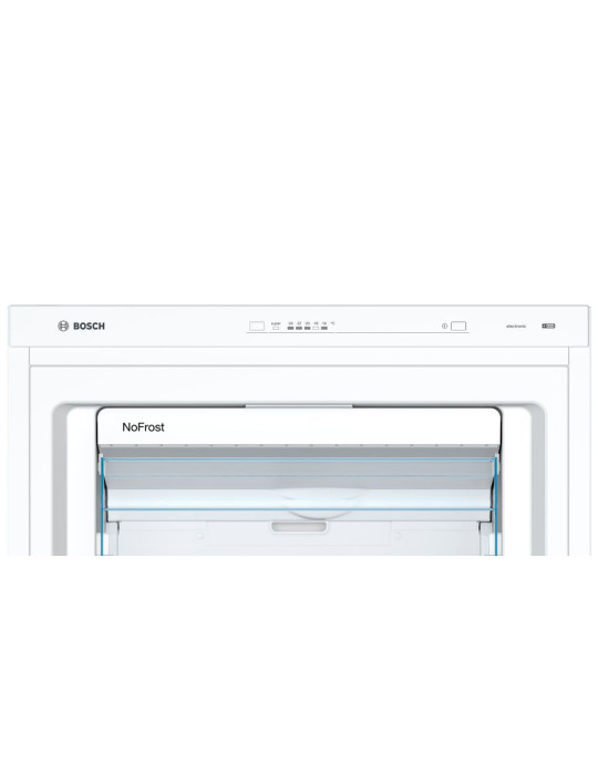 Bosch Serie 4 GSN58VWEV congélateur Congélateur vertical Pose libre 366 L Blanc