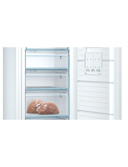 Bosch Serie 4 GSN58VWEV congélateur Congélateur vertical Pose libre 366 L Blanc