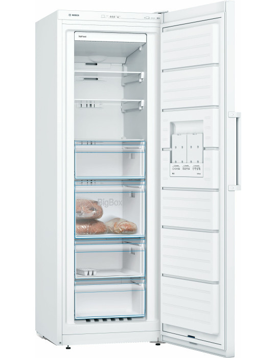 Bosch Serie 4 GSN33VWEP congélateur Congélateur vertical Pose libre 225 L Blanc