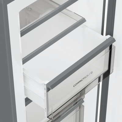 Haier H4F226SEH1 Congélateur vertical Pose libre 226 L Acier inoxydable