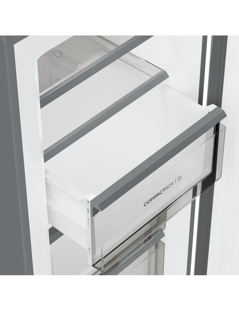 Haier H4F226SEH1 Congélateur vertical Pose libre 226 L Acier inoxydable