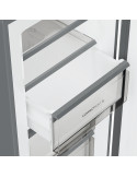 Haier H4F226SEH1 Congélateur vertical Pose libre 226 L Acier inoxydable