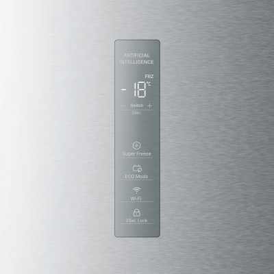 Haier H4F226SEH1 Congélateur vertical Pose libre 226 L Acier inoxydable 2