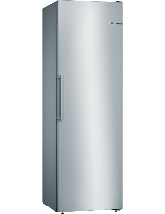 Bosch Serie 4 GSN36VLEP congélateur Congélateur vertical Pose libre 242 L Acier inoxydable