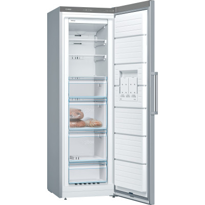 Bosch Serie 4 GSN36VLEP congélateur Congélateur vertical Pose libre 242 L Acier inoxydable 2