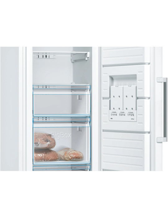 Bosch Serie 4 GSN36CWEP congélateur Congélateur vertical Pose libre 242 L Blanc
