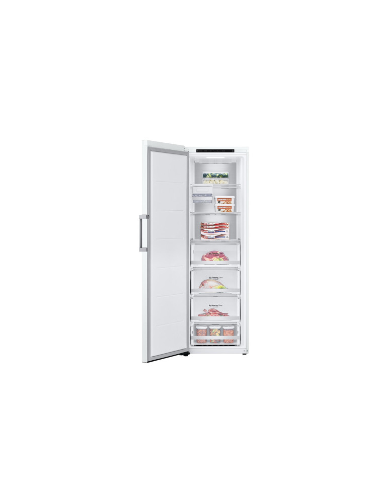 LG GFT61SWCSE congélateur Congélateur vertical Pose libre 324 L Blanc
