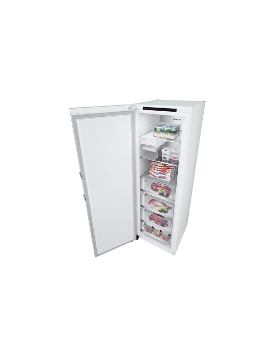 LG GFT61SWCSE congélateur Congélateur vertical Pose libre 324 L Blanc