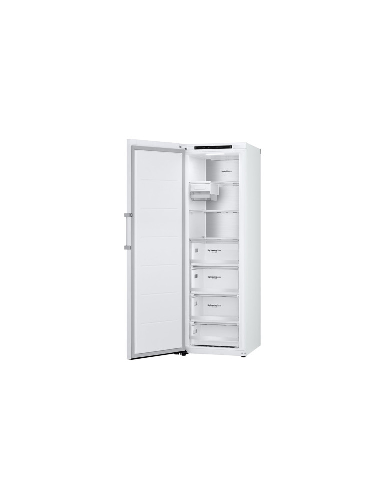 LG GFT61SWCSE congélateur Congélateur vertical Pose libre 324 L Blanc
