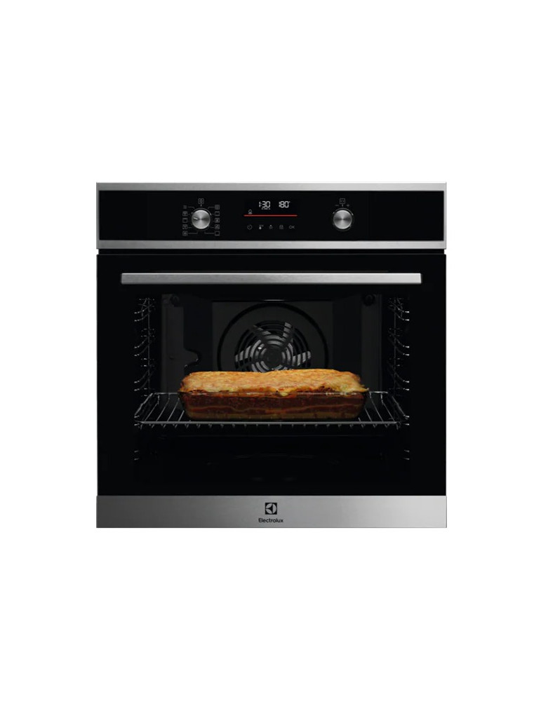 Electrolux EOF6P76X 72 L 3480 W Noir, Acier inoxydable