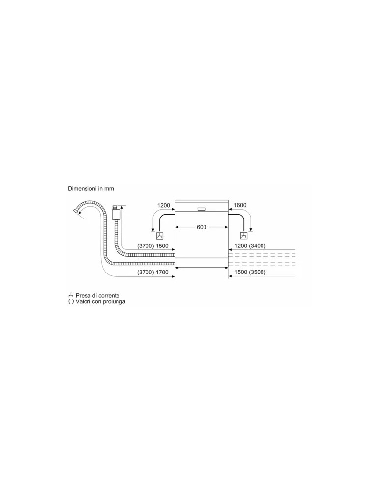 Bosch Serie 6 SMI6ZCS10E lave-vaisselle Semi-intégré 14 couverts