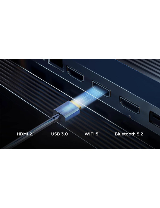 TCL T69C 43T69C TV 109,2 cm (43") 4K Ultra HD Smart TV Wifi Noir 350 cd/m²