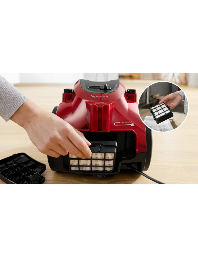 Bosch Serie 2 BGC05AAA2 Aspirateur 1,5 L Aspirateur réservoir cylindrique Sec 700 W Sans sac